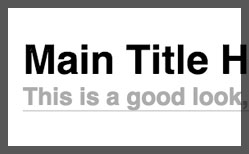 Thumbnail for #140: Exploring CSS Layout Techniques While Trying To Get a Subtitle to Wrap